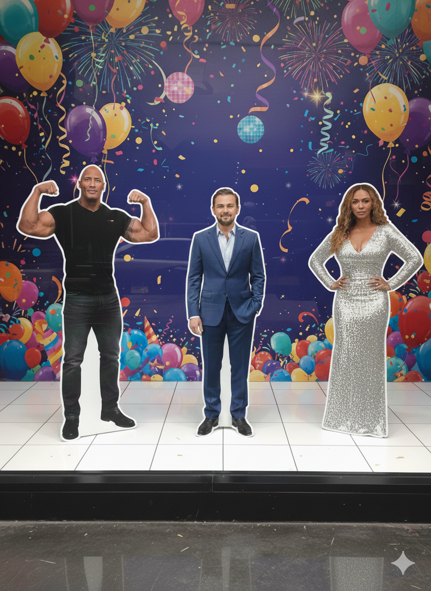 Figura foamy tamaño real